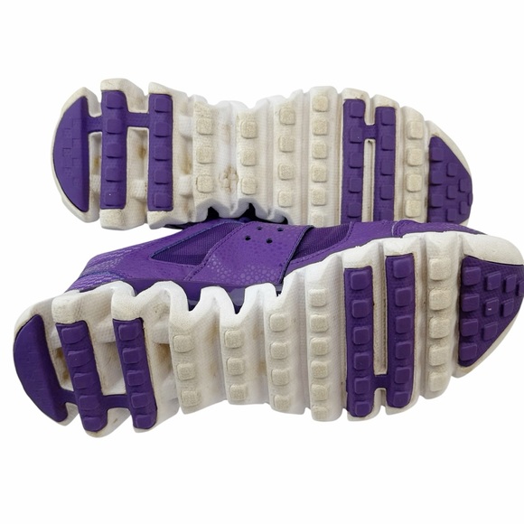 Reebok Zig Tech Shark Sneakers Purple Shoes Women’s Size 8 - Picture 11 of 12